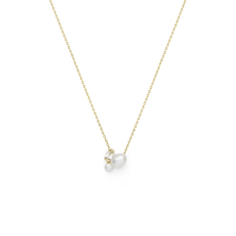 Trio 9ct Freshwater Pearl Necklace