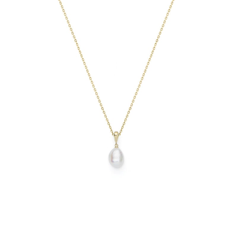 Keshi 9ct Freshwater Pearl Pendant
