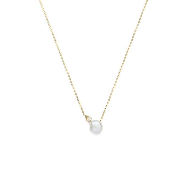 Keshi 9ct Freshwater Pearl Necklace