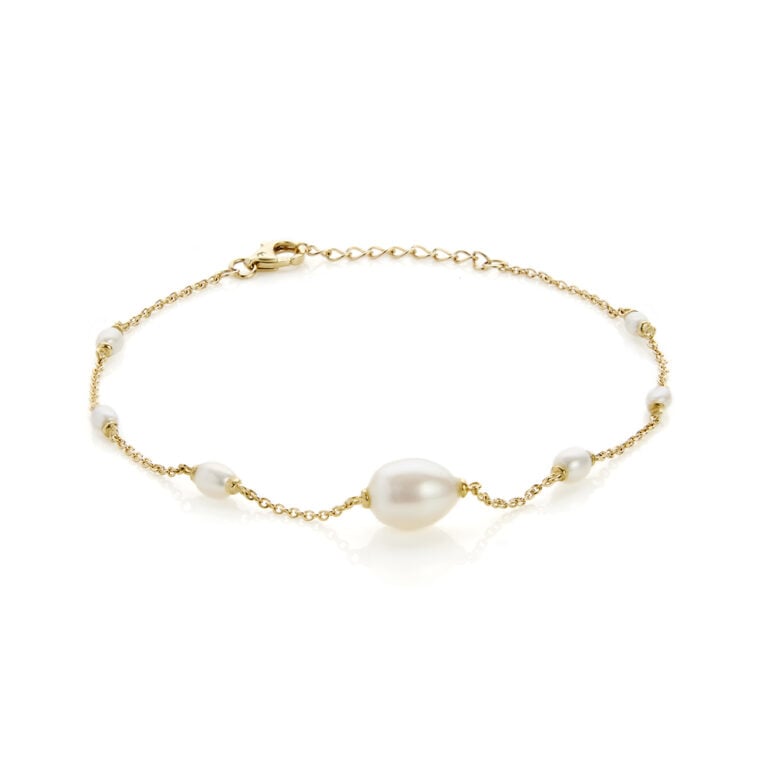 9ct Freshwater Pearl Bracelet