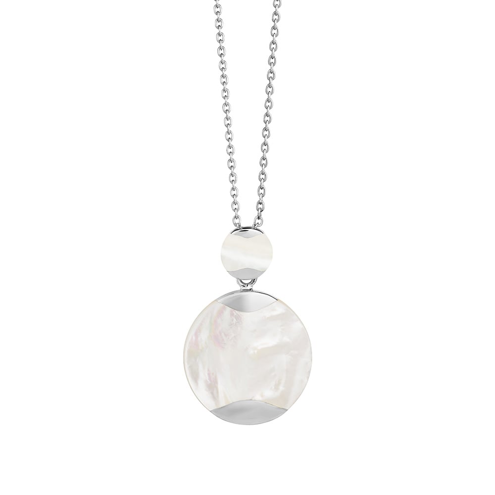 PearlUK_Dune_MOP_PendantDuo Silver PearlUK_Dune_MOP_PendantDuo Silver