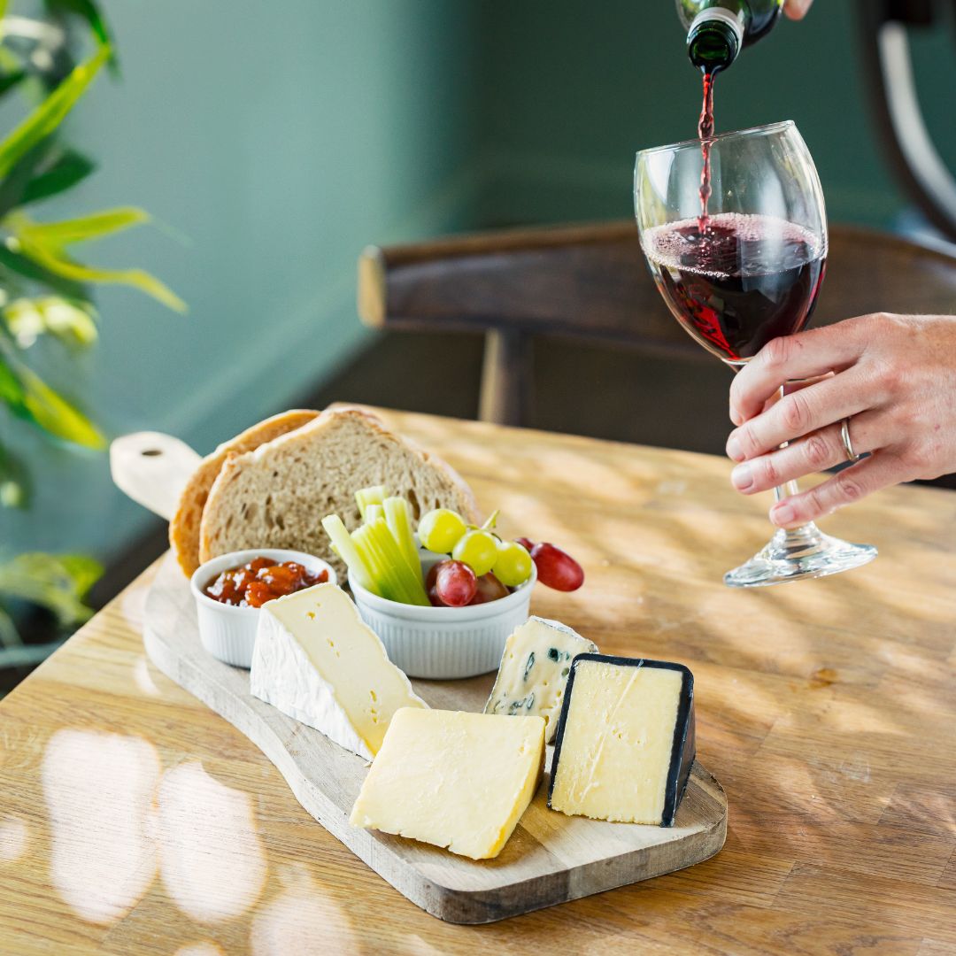 cheeseboard at isle of wight pearl