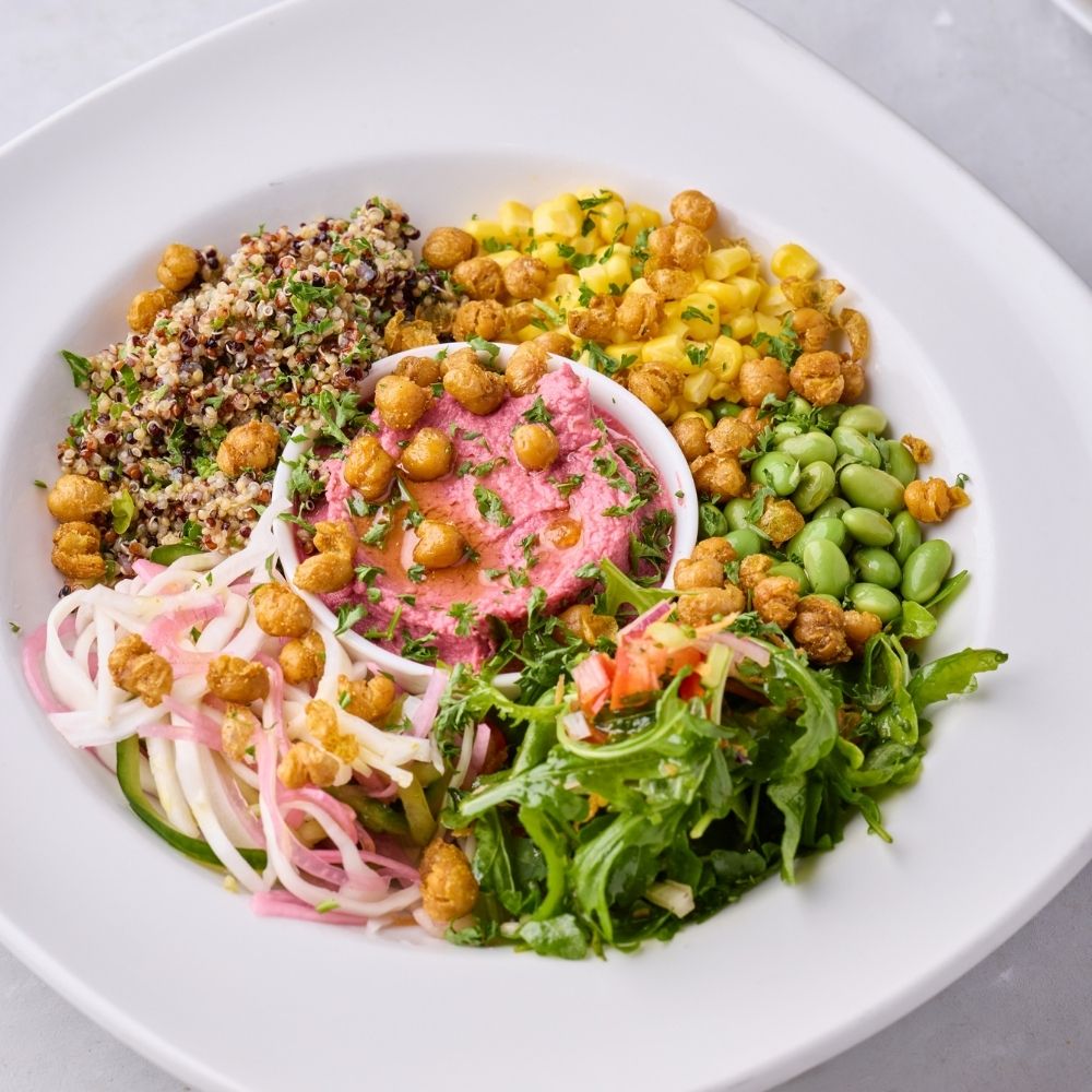 Poke bowl salad